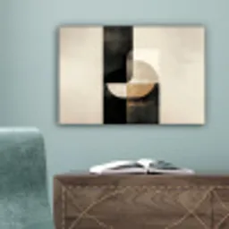 Modern - Vierkant - Vormen canvas 2cm klein -sfeer4