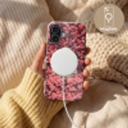 Bloemen - Roze - Astronaut Toughcase MagSafe Apple iPhone 17 klein -USP_MagsafeV