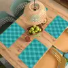 Patroon - Ruiten - Blauw Placemat vinyl groot 368 -zzsfeer5_Kitchenyeah-website