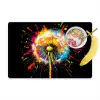 Paardenbloem - Graffiti - Kleurrijk - Bloemen - Natuur Placemat vinyl groot -zzzproduct_Kitchenyeah-website