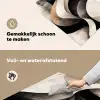 Abstract - Golven - Zwart - Verweerd Inductie beschemer met haakjes klein -ky-schoon-nl