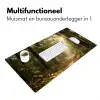 Zonlicht - Bospad - Bomen Muismat XXL klein -sfeer4
