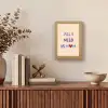 Moeder - Tekst - Hartje - Rood Light Box met kabel (Tafellamp) klein -sfeer2