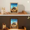 Monstertruck - Voetbal - Woestijn Light Box met kabel klein -sfeer3_kind