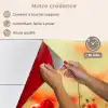 Klaprozen - Bloemen - Rood - Bloemenveld keuken achterwand spatscherm klein -spatscherm_FR