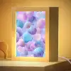 Schelpen - Paars - Blauw - Patroon Light Box met kabel klein -zzzz_3d_website