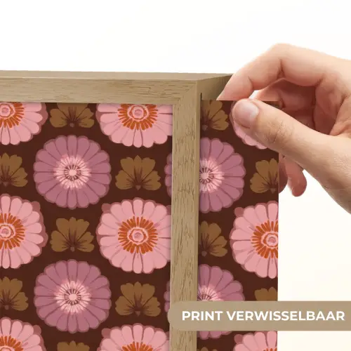 Retro - Madelief - Roze Light Box met batterij (Wandlamp) middel 907 -USP_websiteprintNL