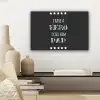 Spreuken - I have a hero I call him dad - Quotes - Vader canvas 2cm klein -sfeer6