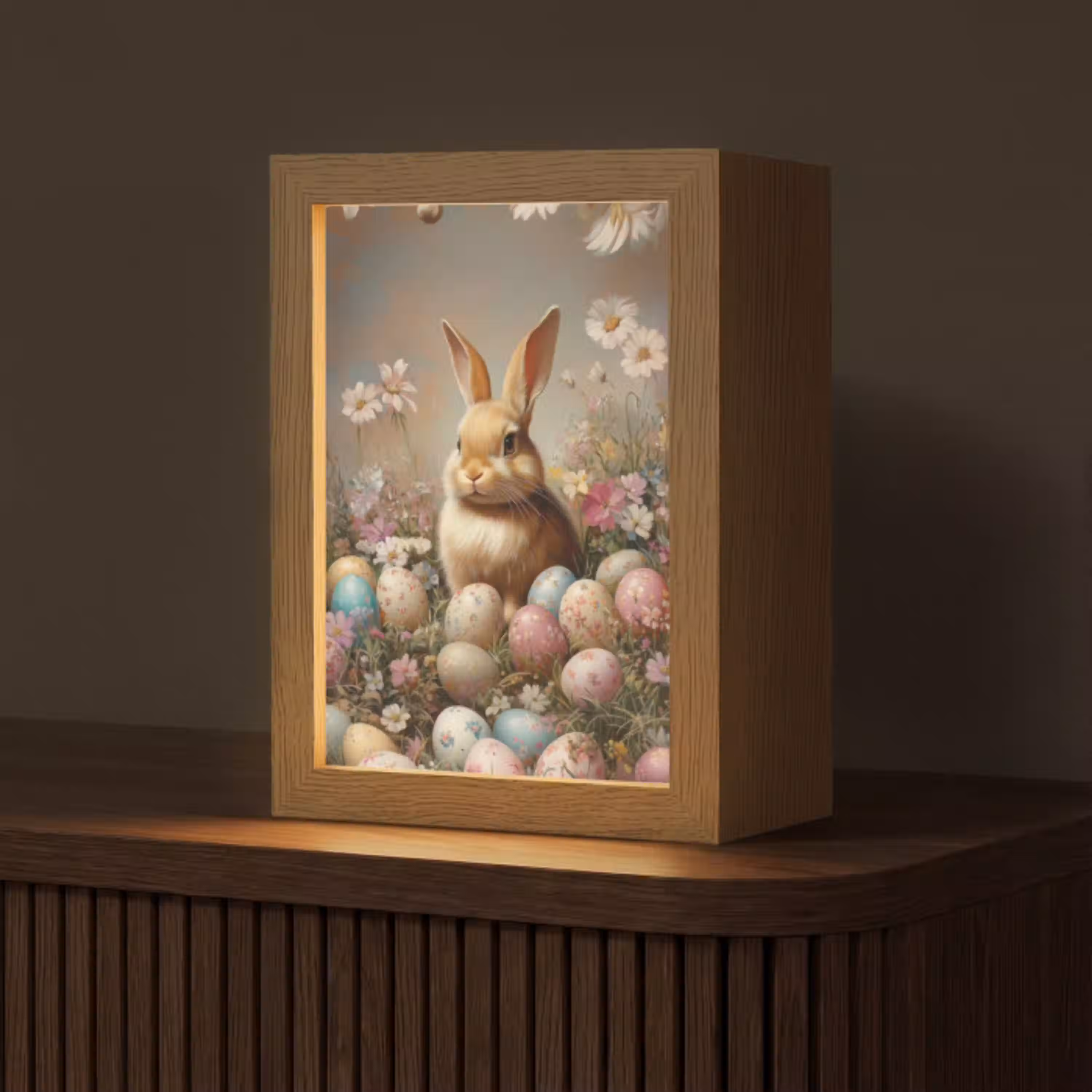 Paashaas - Lente - Paaseieren Light Box met kabel (Tafellamp) klein -z3d_website