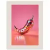Disco - Peper - Roze poster papier klein -3d