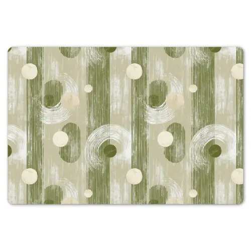 Artistiek - Modern - Groen Placemat vinyl groot 368 -zzsfeer1_Kitchenyeah-website