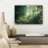 Bos - Pad - Zon - Bomen - Groen - Natuur canvas 2cm klein -sfeer6