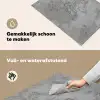 Patroon - Grijs - Oud - Beton Inductie beschemer met haakjes klein 777 -ky-schoon-nl