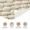Touw - Gebreid - Beige deurposter klein 289 -closeup_NL
