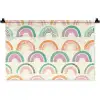 Regenboog - Pastel - Patroon Wandkleed katoen klein -zz3d