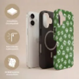 Voetbal - Sport - Groen Toughcase MagSafe Apple iPhone 17 klein 1017 -USP_Lagen_DE