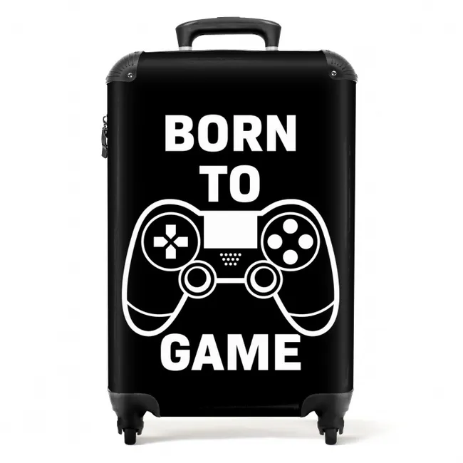 Born to Game NBS - Handbagage koffer - Unisex middel -productfoto_recht