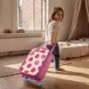 Hartje - Smiley - Patroon Kinderkoffer - Roze klein -sfeer1