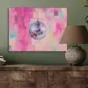 Discobal - Pink - Verf PET vilt klein -sfeer2