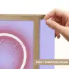 I liked it so it's mine - Neon hart - Paars Light Box met batterij (Wandlamp) middel -USP_websiteprintNL