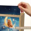 Knuffel - Monster - Maan - Wolken Light Box met kabel (Kinderlampje) klein -USP_websiteprintNL