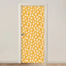 Halloween - Spookjes - Oker deurposter klein 289 -3d_beige