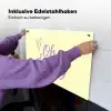 Oh darling - Geel - Hart Inductie beschemer met haakjes klein -ky-ophangen-de