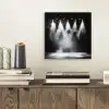 Theaterzaal - Mist - Spotlights - Zwart aluminium wit klein -sfeer1