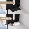 Paard - Springen - Modern Deurmat klein -voor-na_NL