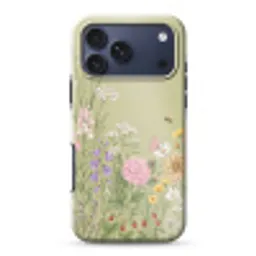 Botanisch - Bloemen - Kleurrijk Toughcase MagSafe Apple iPhone 17 Pro Max klein -3d