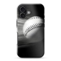 Honkbal - Wit - Vliegt Toughcase MagSafe Apple iPhone 17 klein -3d