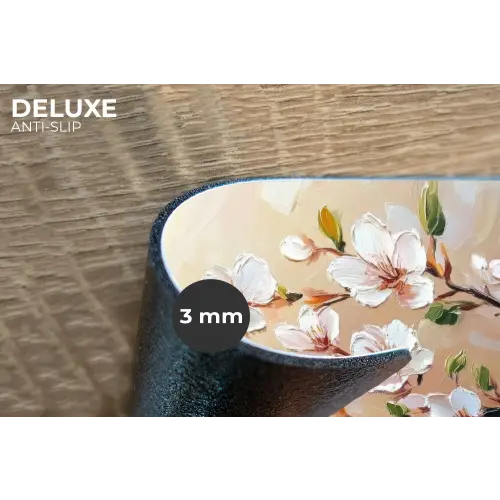 Bloesemtakken - Schilderachtig - Roze Placemat vinyl groot -closeup