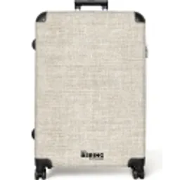 Linnen - Textuur - Beige NBS - Large koffer - Volwassenen Unisex groot -zzzzzzzzkaufland2