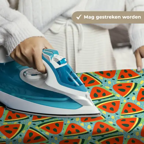 Watermeloen - Zomers - Fruit Wandkleed katoen klein 269 -sfeer9