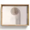 Minimalistisch - Cirkel - Lichtgrijs Dienblad Rechthoek middel -z3d_shopping
