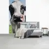 Koe - Weiland - Natuur - Dieren - Gras fotobehang vinyl groot -slaapkamer