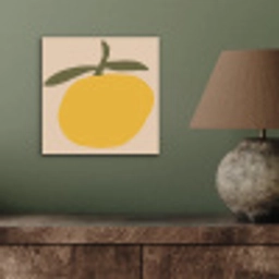 Fruit - Abstracte kunst - Modern aluminium wit klein -sfeer2