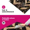 Geometrisch Houtmozaïek Inductie beschermer vinyl 3mm klein -wsfeer6_website