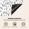 Zebra Strepen van Minimalisme Inductie beschermer vinyl 3mm middel -sfeer4