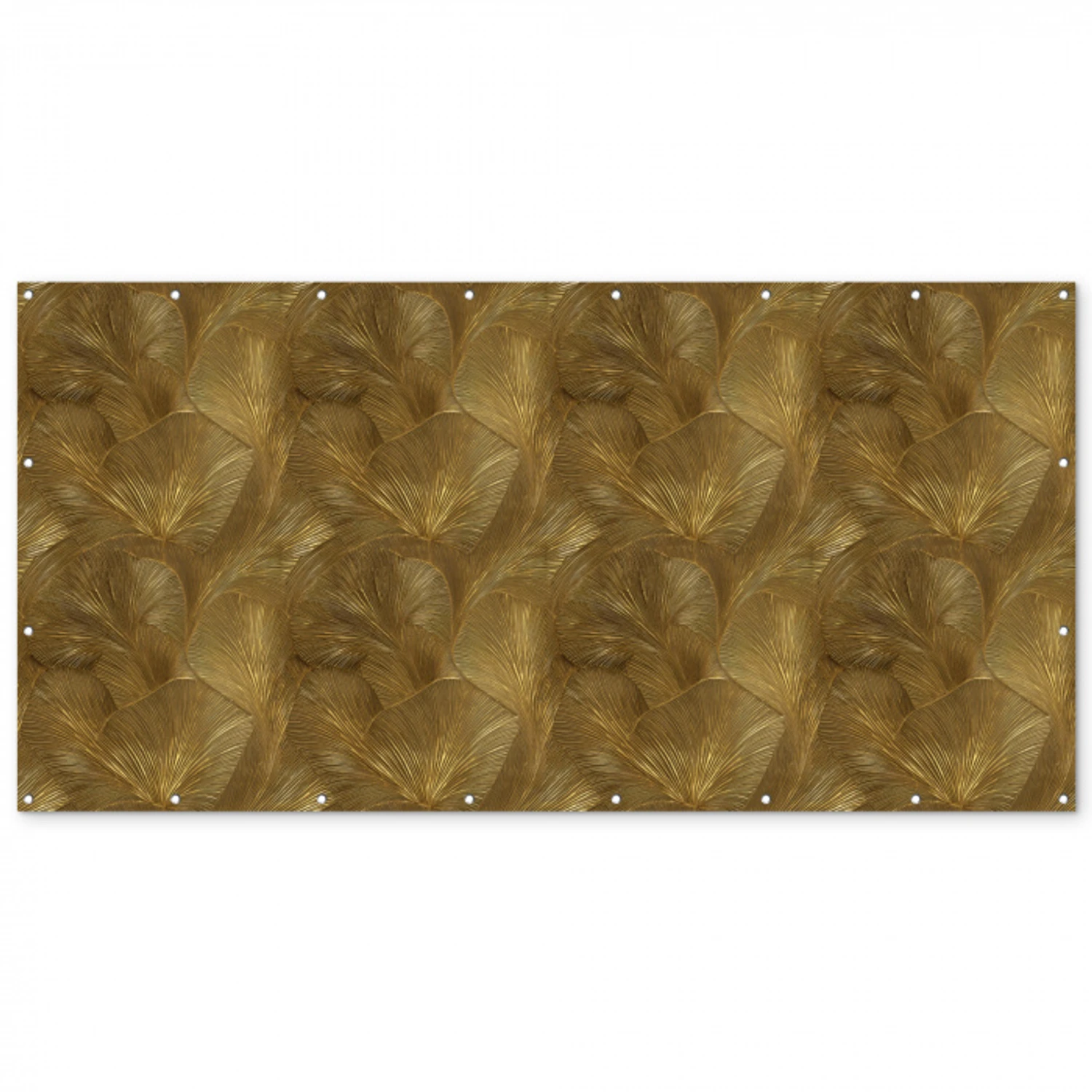 Organisch - Lijnen - Goud Balkonbeschermer Duitsland klein 596 -zz_3d