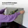 Haakse slijper - Schilderij - Gereedschap Inductie beschemer met haakjes klein -ky-ophangen-nl