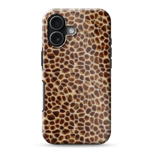 Telefoonhoesje Toughcase - Schildpad - Patroon - Bruin