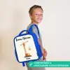 Torenkraan - Getekend - Oranje Kinderrugzak - Blauw middel -sfeer3_NL