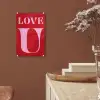 Rood - Love - Valentijn - Roze plexiglas 5mm klein -sfeer5