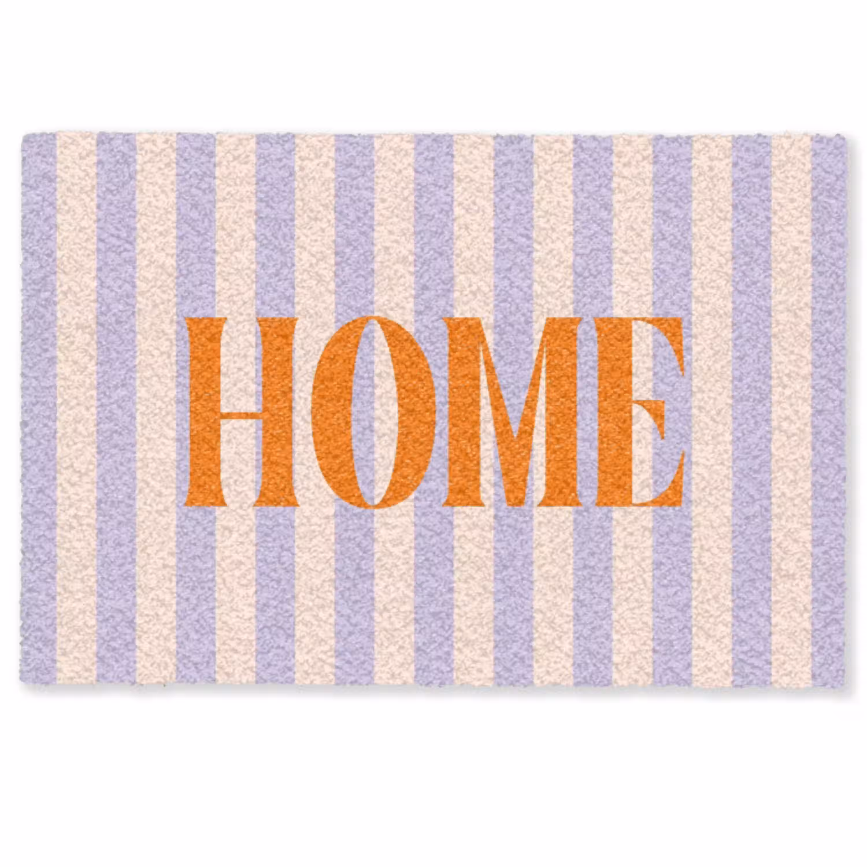Lila - Oranje - Strepen - Home Deurmat klein -zkaufland3d