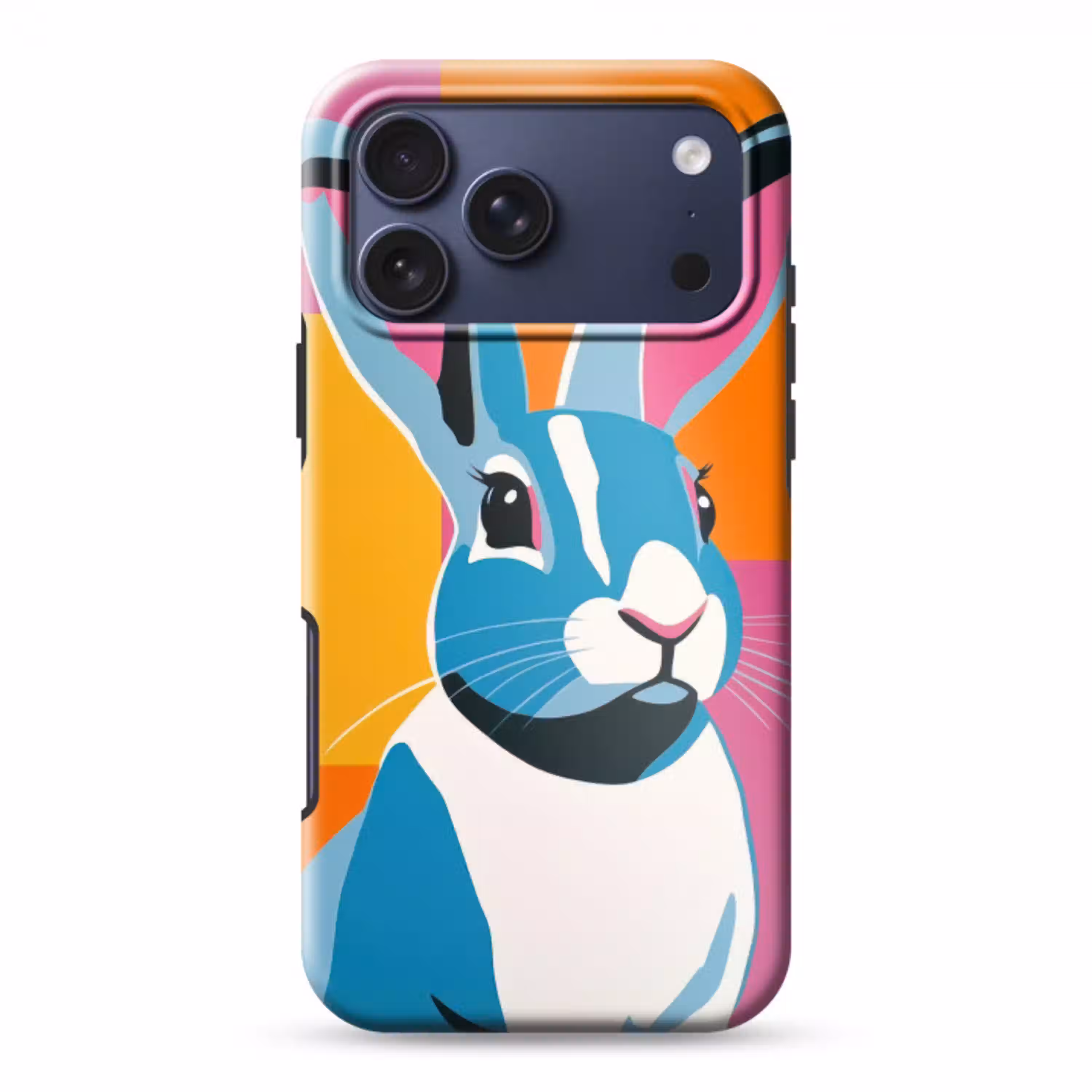 Haas - Kleurvakken - Oren - Roze Toughcase MagSafe Apple iPhone 17 Pro Max klein -3d