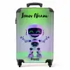 Neon Nicky NBS - Handbagage koffer - Kinderen Unisex middel -productfoto_recht