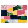 Abstract - Roze - Lappen - Vormen - Geel Placemat vinyl groot -zzsfeer1_Kitchenyeah-website