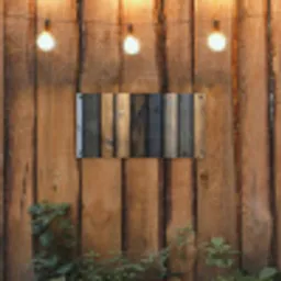 Hout - Planken - Gemengd tuinposter los doek klein -sfeer1
