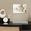 Bloem - Hout - Tarwe poster papier klein -sfeer1